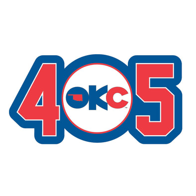 OKC Baseball 405 Magnet