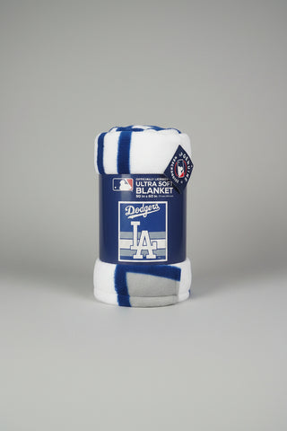 Los Angeles Dodgers Ultra Soft Log Blanket