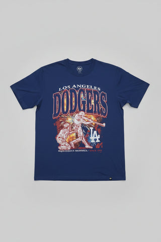 Los Angeles Dodgers '47 Brand Mens Regional Franklin T-Shirt