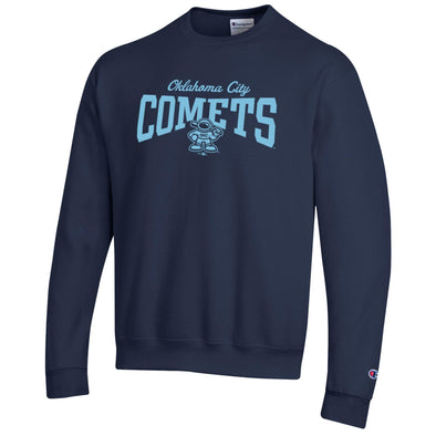 OKC Comets Astro Navy Crewneck