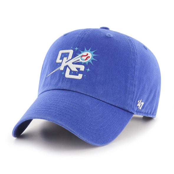 OKC Comets 47 Franchise Fitted Home Cap-Royal