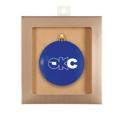 OKC Baseball Club Flat Ornament