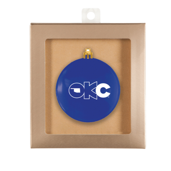 OKC Baseball Club Flat Ornament