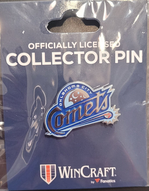 OKC Comets Primary Logo Lapel Pin