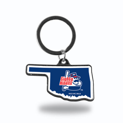OKC 89ers State Keychain