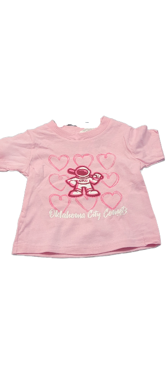 OKC Comets Toddler Pink Astro Shirt