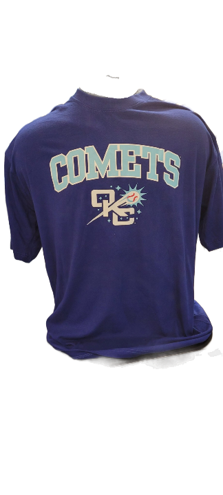 OKC Comets Home Royal Blue Big and Tall Shirt