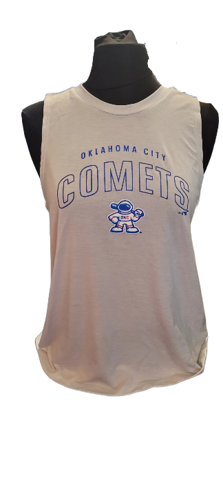 OKC Comets Breezy Women's U/A Grey Tank