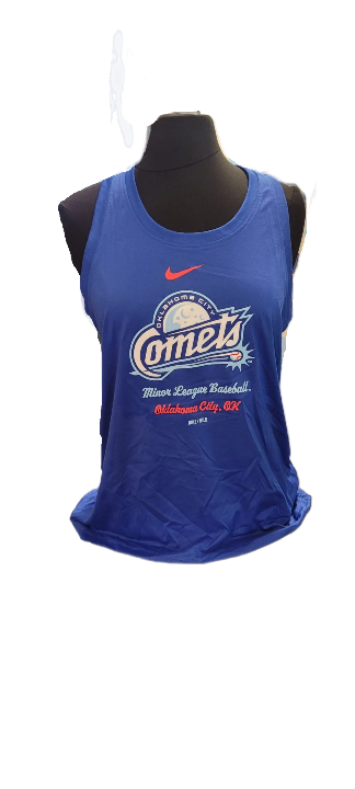 OKC Comets Primary Blue Women's Tank