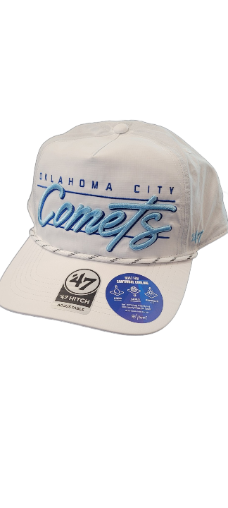 OKC Comets Condor White Rope Snapback Cap