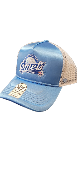 OKC Comets Women's Primary Light Blue Trucker Cap