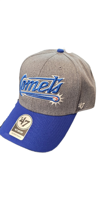 OKC Comets Script Dark Grey Adjustable Cap