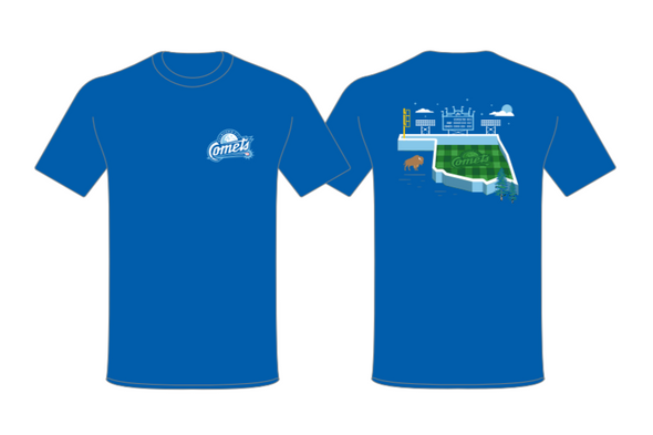 OKC Comets Stadium Tee